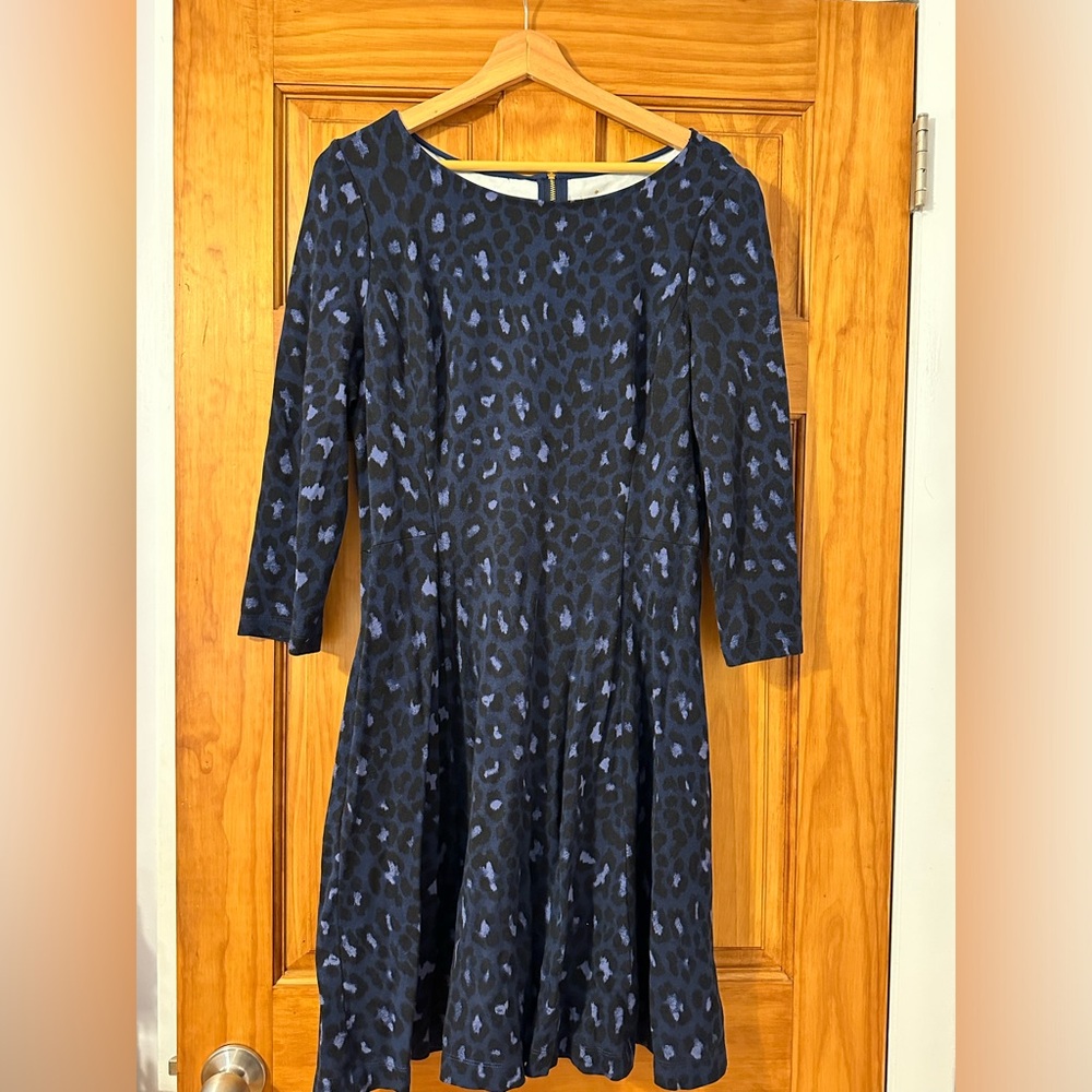 Kate Spade Ponte Leopard Printed Dress